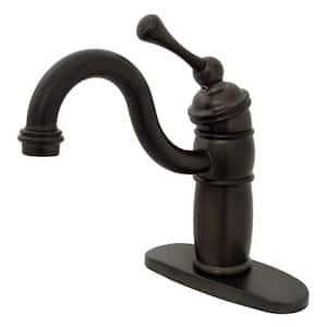 Vintage Single-Handle Bar Faucet in Oil Rubbed Bronze