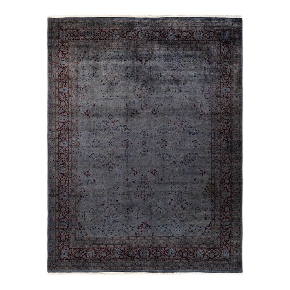 Overdyed Gray 8 ft. 1 in. x 10 ft. 7 in. Wool Indoor Area Rug price history on PriceWatchPro