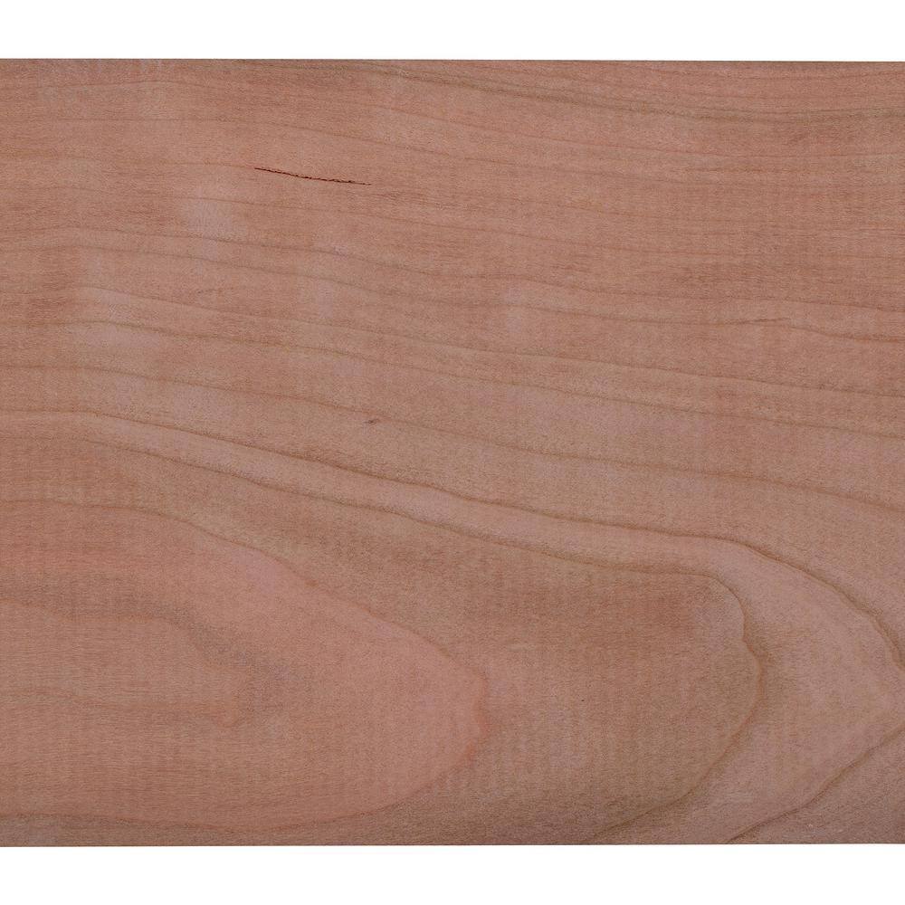Unfinished Natural Cherry Hardwood Board, 4-ft