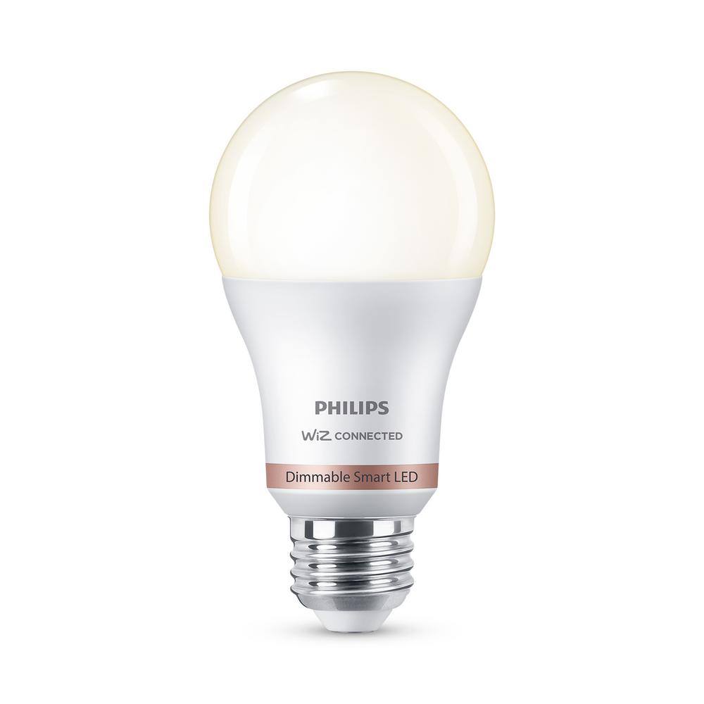 Philips 60-Watt Equivalent Dimmable Smart Wi-Fi LED Bulb, Soft White