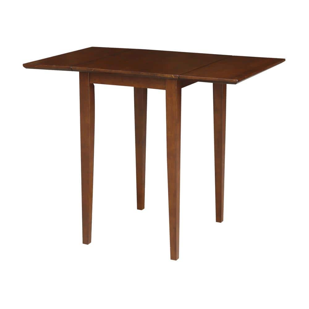 International Concepts Espresso Drop Leaf Extendable Dining Table
