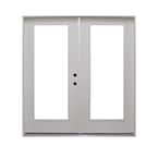 60 in. x 80 in. Element Series Element Series Retrofit Prehung Left-Hand Inswing White Primed Steel Patio Door