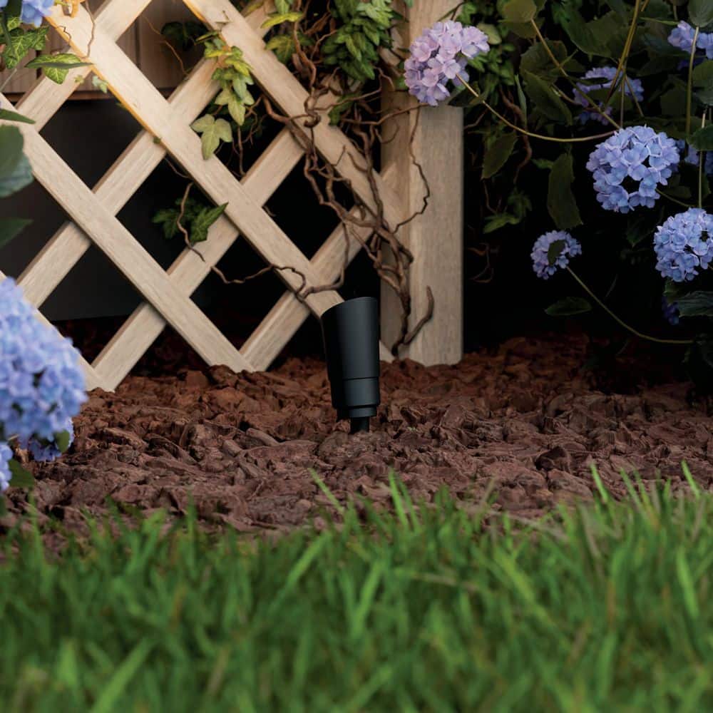 Integra 375 Lumens 60 ° Spotlight 3000K Outdoor Spotlight in Textured Black with Adjustable Lamp Head price history on PriceWatchPro
