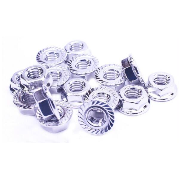 thumbnail image 2 of 1/4-20 Hex Flange Nuts Grade 8 - Black Phosphate & Oil Finish - 40 Pack 2 of 5