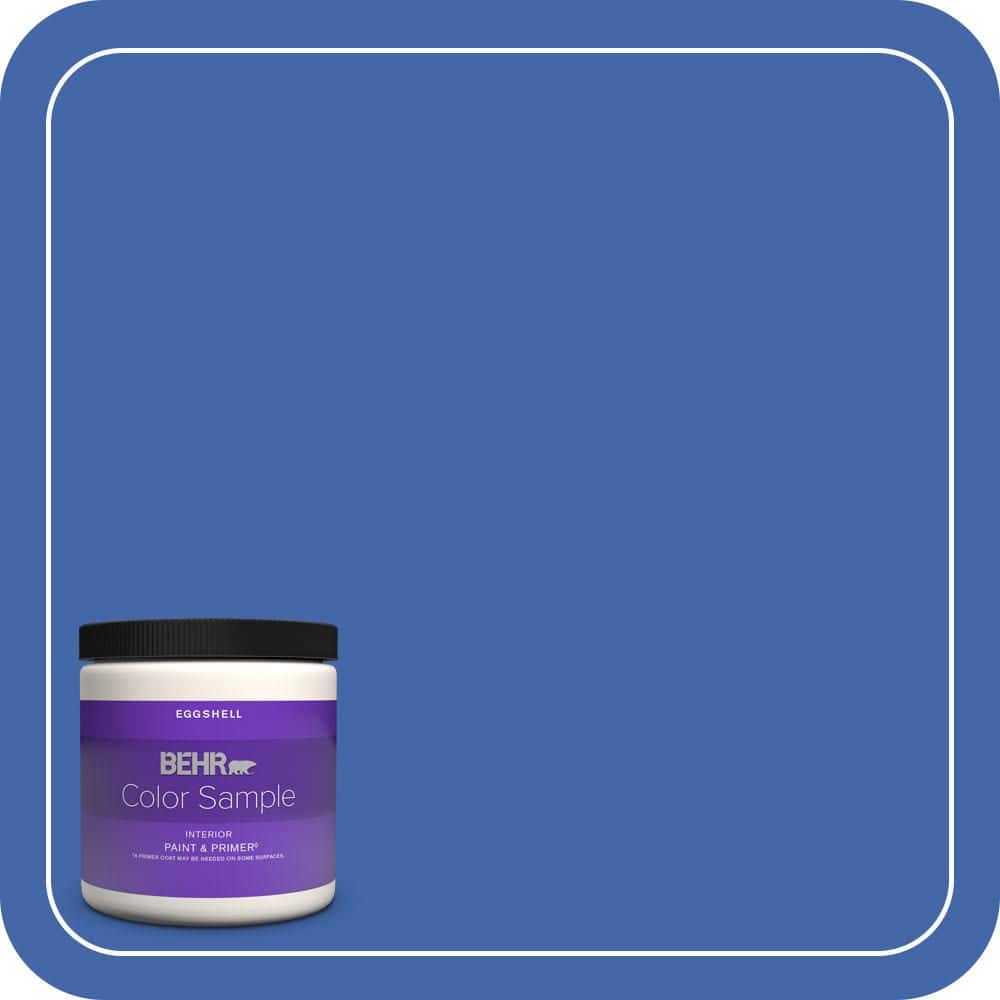 8 oz. #P530-6 Indigo Batik Eggshell Enamel Interior Paint & Primer Color Sample price history on PriceWatchPro
