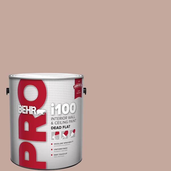 BEHR PRO 1 gal. #HDC-NT-06 Patchwork Pink Dead Flat Interior Paint