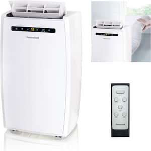 10,000 BTU, 115-Volt Portable Air Conditioner with Dehumidifier and Remote Control in White