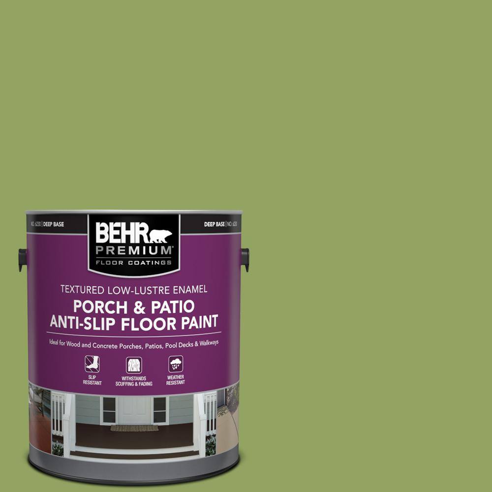 1 gal. #PPU10-04 New Bamboo Textured Low-Lustre Enamel Interior/Exterior Porch and Patio Anti-Slip Floor Paint price history on PriceWatchPro