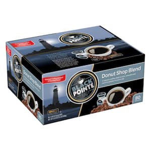 Coffee Donut Shop Blend Medium Roast 80 Count Single Serve Coffee Pods for Keurig K-Cup Brewers