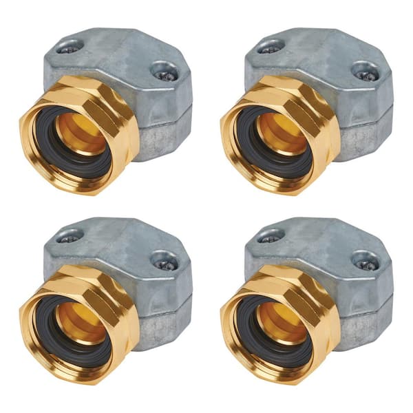 Melnor Metal Female Hose Repair (4-Piece set)