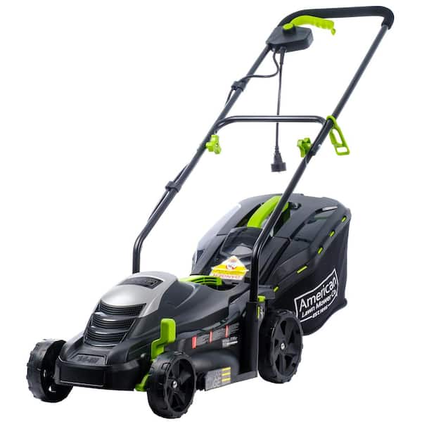 Photo 1 of 14 in. 11 Amp Corded Electric Walk Behind Push Mower