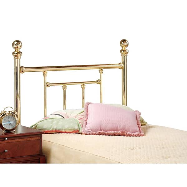 Hillsdale Furniture Chelsea Classic Brass Gold Twin Headboard 1035