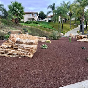 0.25 cu. ft. Brown Landscape Decomposed Granite 20 lbs. Rock Fines Ground Cover for Gardening and Pathways Southwest