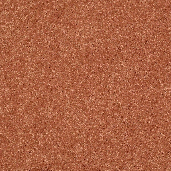 Home Decorators Collection Carpet Sample - Cressbrook III - In Color Melon 8 in. x 8 in.