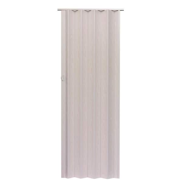 Spectrum 36 in. x 80 in. Fusion Vinyl White Ash Accordion Door