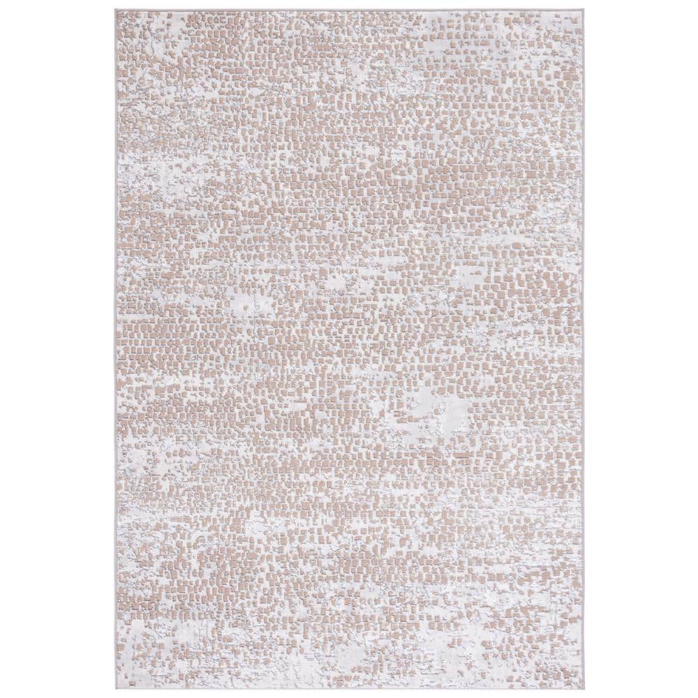 Amelia Beige/Gray 8 ft. x 10 ft. High-Low Distressed Area Rug price history on PriceWatchPro