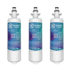 3 Compatible Refrigerator Water Filters Fits LG LT700P and Kenmore 46-9690 (Value Pack)