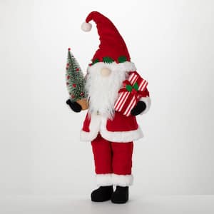 28.5 in. Christmas Santa Gnome Figurine