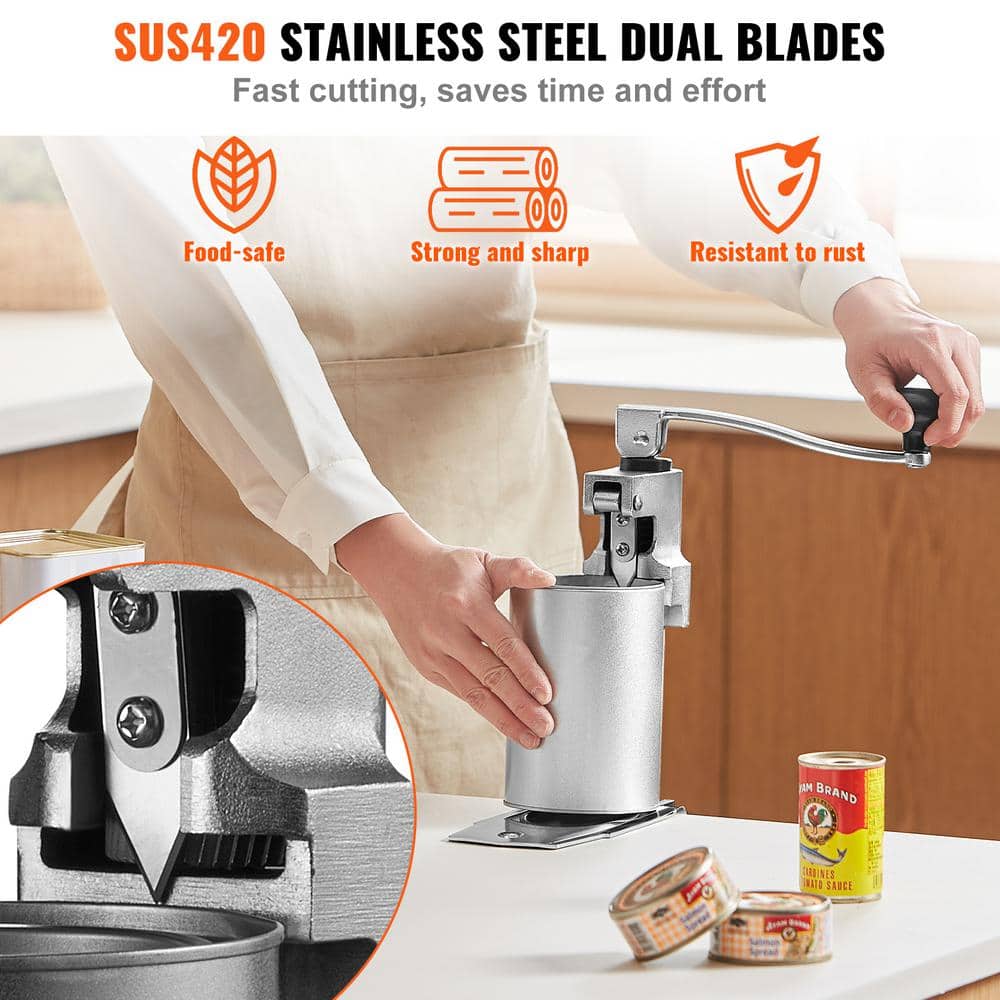 Heavy Duty Stainless Steel Commercial Manual Can Opener
