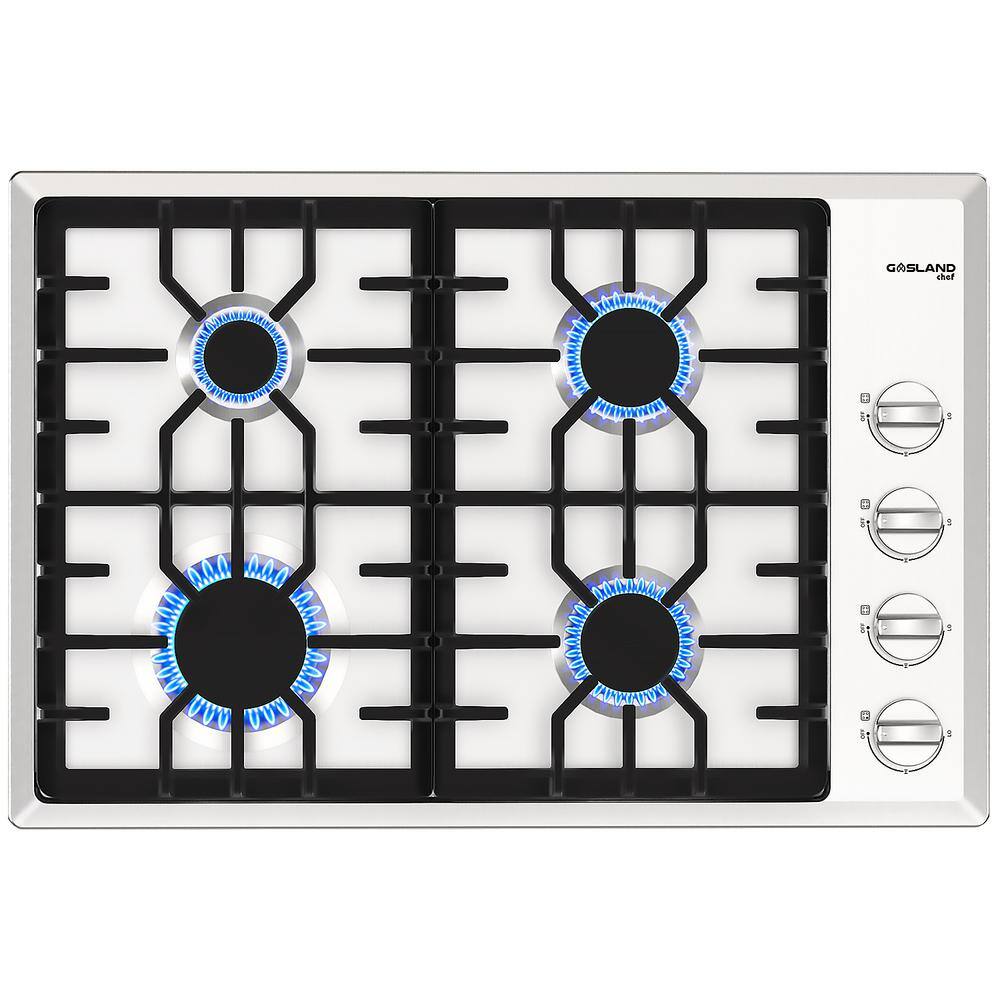 Reviews for GASLAND 30 in. Recessed Gas Cooktop with 4Burner in
