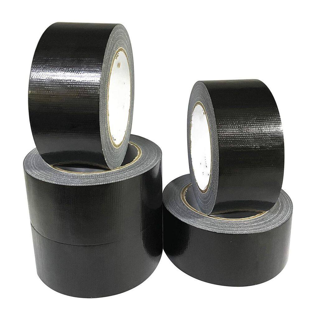 Heavy Duty Black Duct Tape 5-Pack 2 in. x 30 yds. Strong Flexible No Residue All-Weather Tear by Hand price history on PriceWatchPro