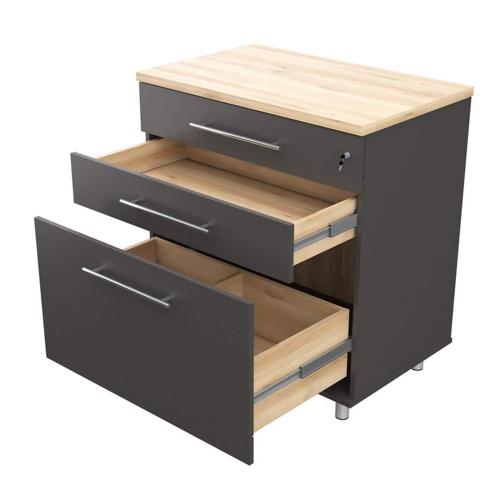 KRATOS Ready to Assemble 31.5 in. W x 34.65 in. H x 19.69 in. D Garage Stor