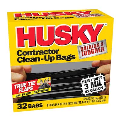 42 Gal. Heavy Duty Clean-Up Bags (32-Case)