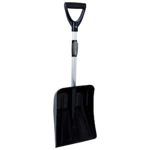 Bigfoot 36 in. Car Trunk Shovel with Collapsible Adjustable Aluminum Handle
