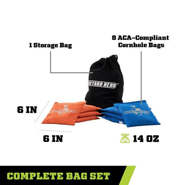 Set of 8 Cornhole Bags - Free Shppng! 26 Colors Avalable - Hgh