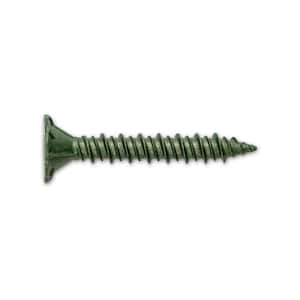 9 x 1-1/4 in. Ribbed Flat Head T25 Torx Drive Cement Board Screw (185-Pack)