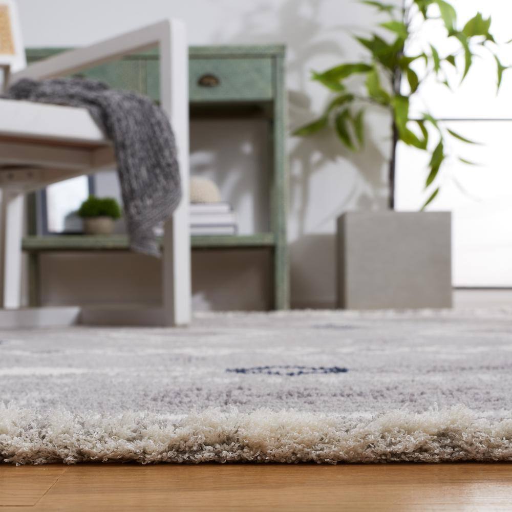 Marrakesh Gray and Light Gray Rectangular Wool Area Rug
