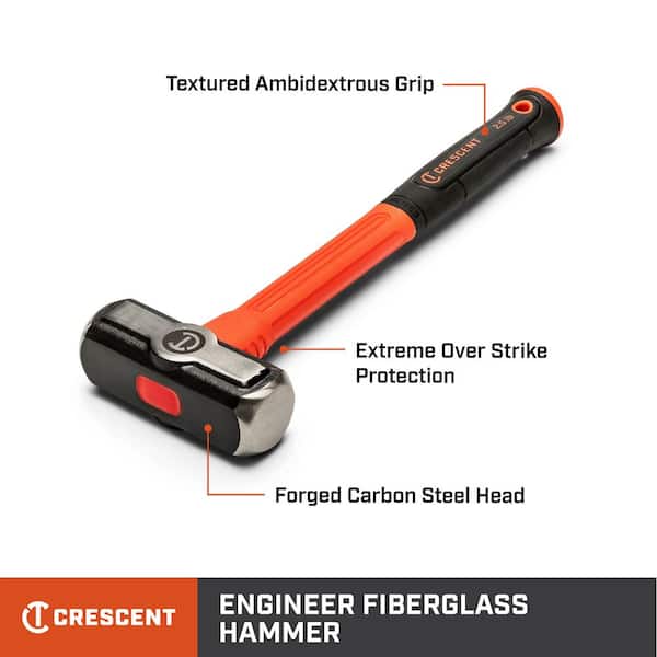 Crescent 4 lbs. Fiberglass Engineer Hammer CHFENG64 - The
