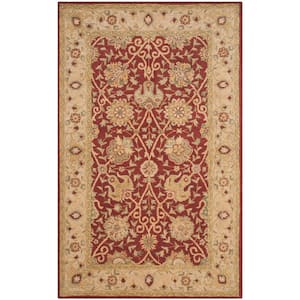 Antiquity Rust 8 ft. x 11 ft. Border Speckled Area Rug