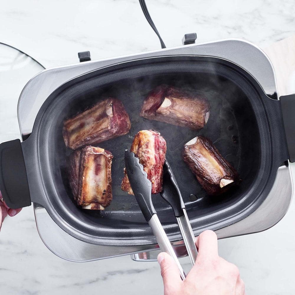 Cloud Cream 6qt Ceramic Slow Cooker with Digital Display