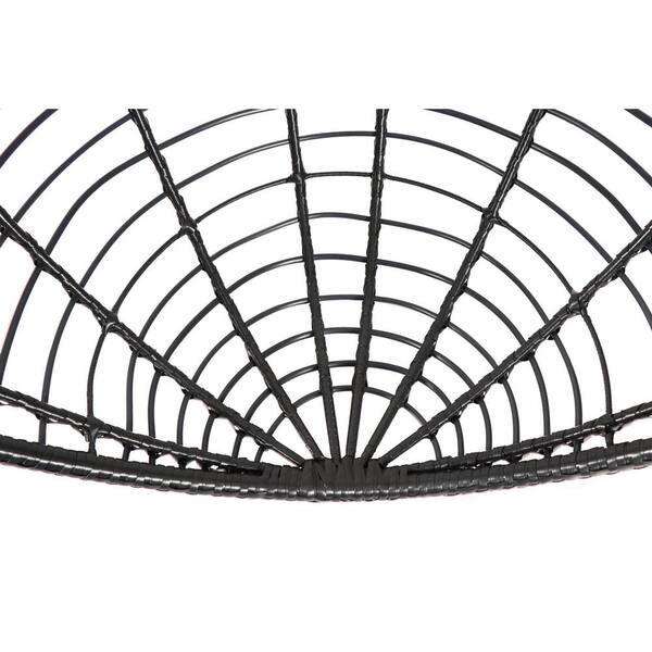 ITOPFOX Egg Swing Chair with Stand; 300 lbs. Capacity; With
