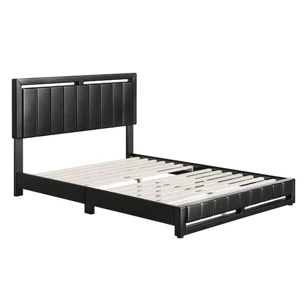 Boyd Sleep Beaumont Upholstered Faux Leather Platform Bed Frame