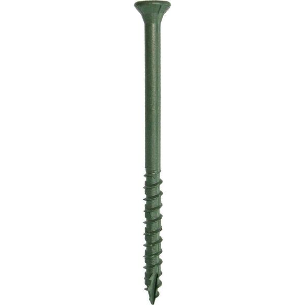 3" green pozi decking screws 1000 4.5 x 75mm 