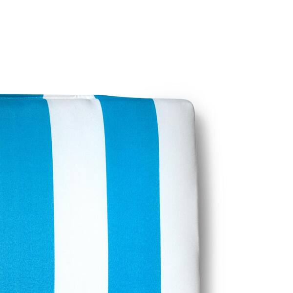 turquoise bench cushion