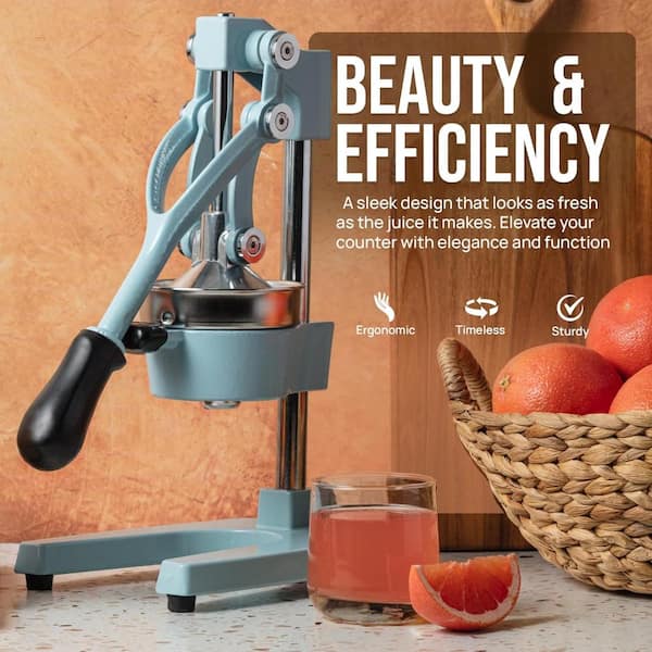 Zulay Kitchen Cast Iron Manual Citrus Juicer Z-0249 - The Home Depot