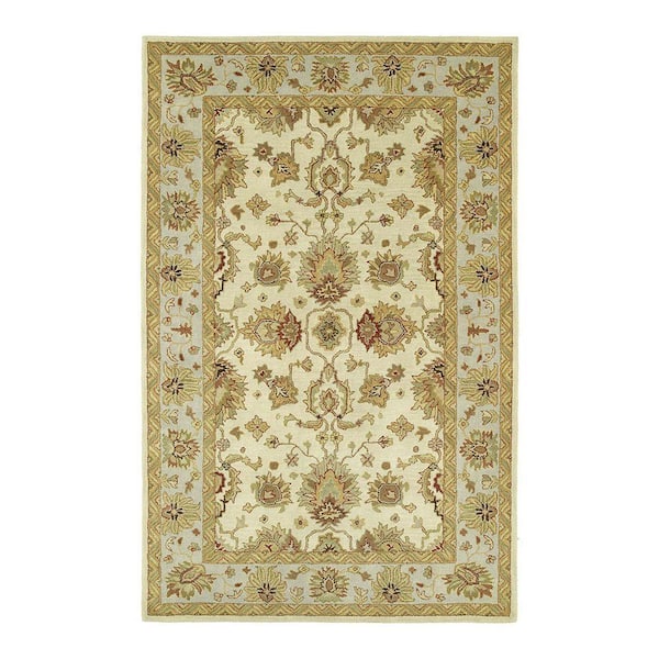 Kaleen Heirloom Heather Ivory 10 ft. x 14 ft. Area Rug