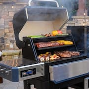 Gravity Series 1050 Digital WiFi Charcoal Grill and Smoker in Black