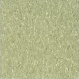 Take Home Sample - Imperial Texture VCT Little Green Apple Standard Excelon Commercial Vinyl Tile - 6 in. x 6 in.
