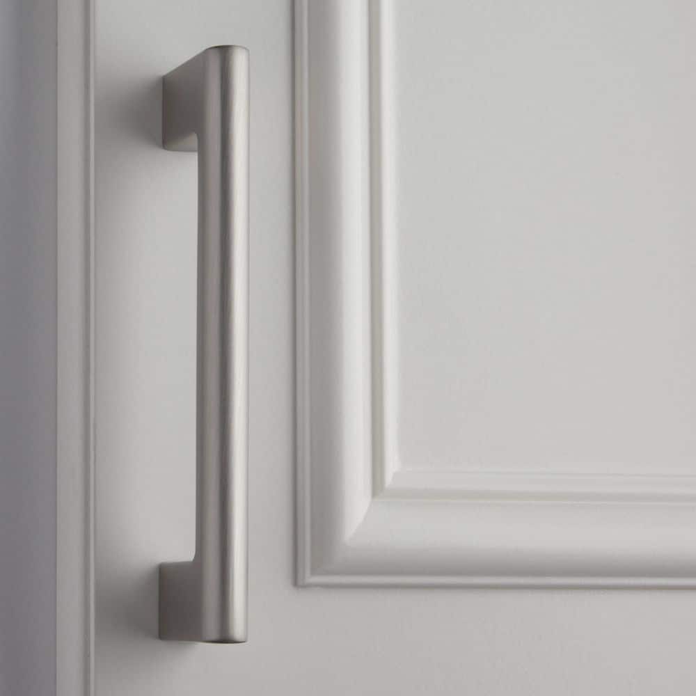 Vail 4" Satin Nickel Bar Pull with Mounting Hardware
