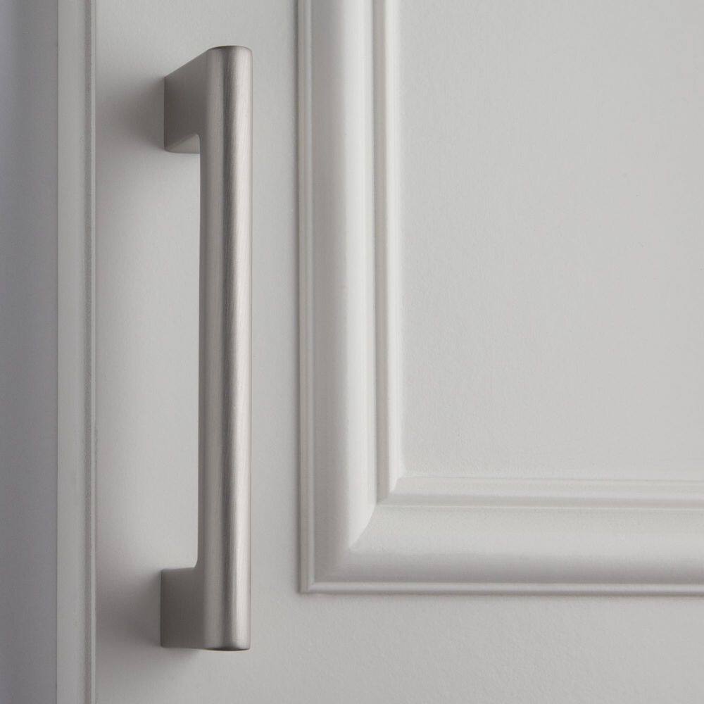 Vail 4" Satin Nickel Bar Pull with Mounting Hardware