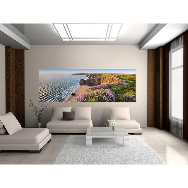 Ideal Decor 50 in. x 0.25 in. Nordic Coast Wall Mural