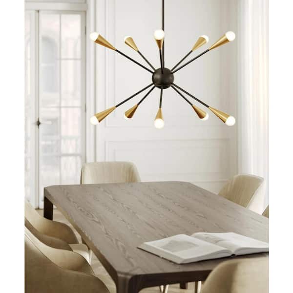 60-Watt Equivalent G16.5 Globe Dimmable Filament White E12 Candelabra LED Vintage Edison LIght Bulb, Bright White 2-Pack