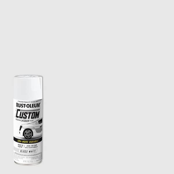 Rust-Oleum 1904830 Lacquer Spray, 11-Ounce, Gloss White
