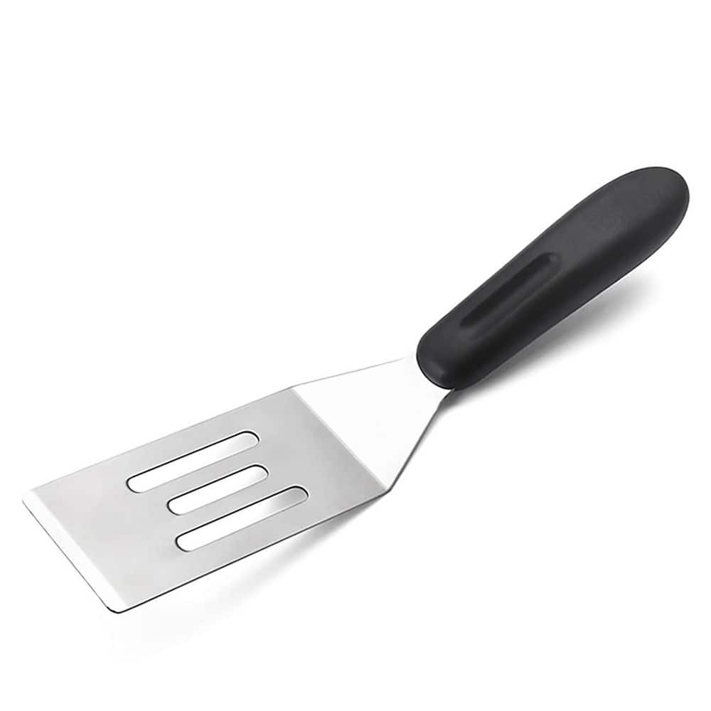 Customer Reviews For 2Pcs Small Spatula Brownie Turner Mini Silicone Serving Spatulas Set Thin Egg Flipper Heat Resistant Omelette Pancake Turner Rubber ​Nonstick Cookware ,Silicone Non Stick Flexible Utensils