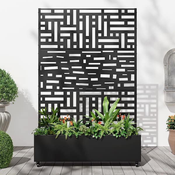 PexFix 16 in. L x 47 in. W x 11.9 in. H 155 qts. Black Metal