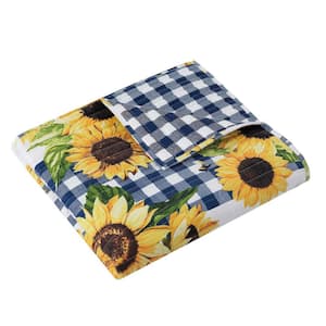 Sunflower Gold 50 x 60'' Polyester Throw Blanket